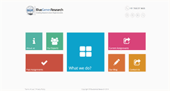 Desktop Screenshot of bluegenesresearch.com